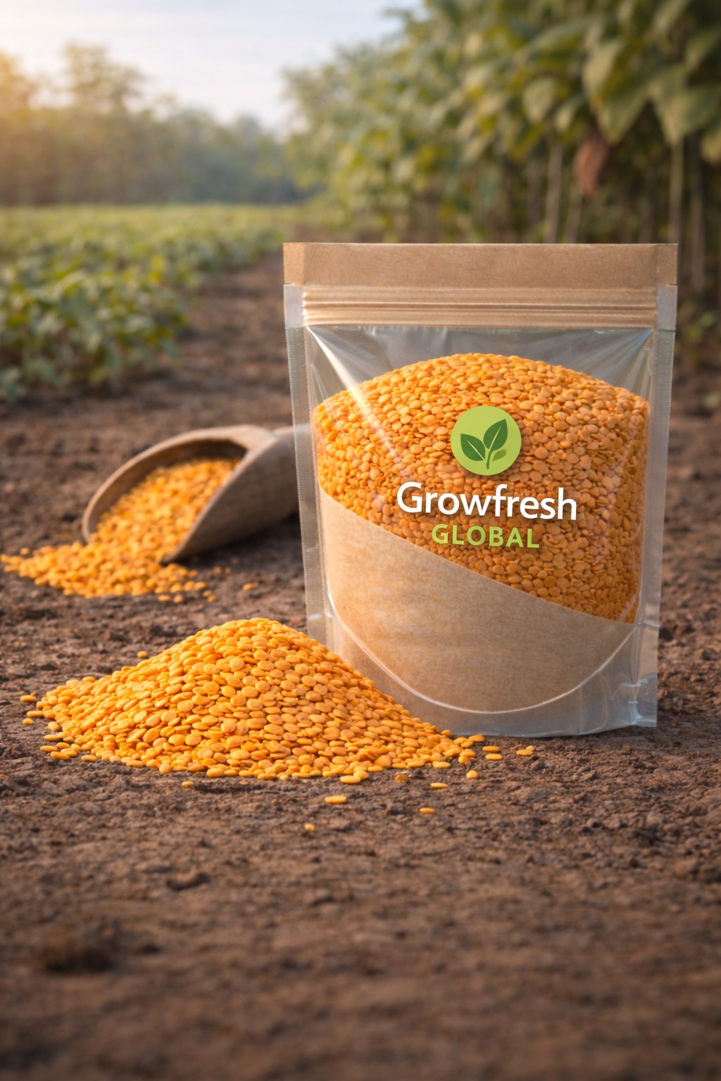 Red lentils product